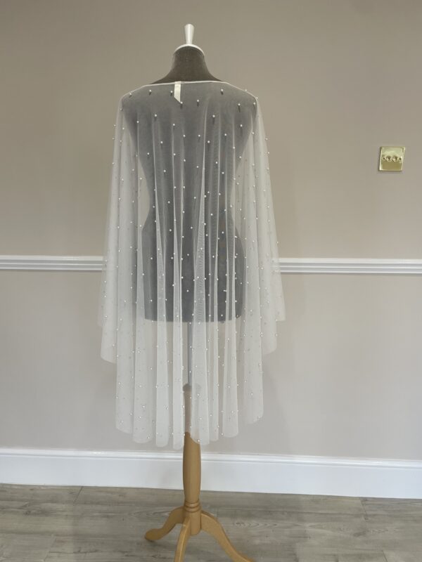 Skye Pearl Capelet - Joyce Jackson | Hannah Elizabeth Bridal